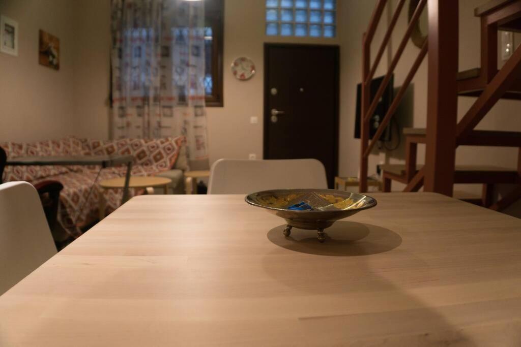 Modern Cozy Appartment In Thessaloníki Exteriör bild